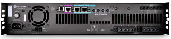 DCI4X300DA 4CH POWER AMPLIFIER 300W @ 4 OHM 70V 100V / DANTE-ENABLED & AES67 NETWORKED AUDIO AMPLIFIER WITH DSP